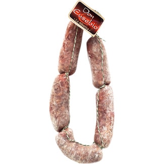 longaniza de salchichón de bellota ibérico peso aproximado pieza 150 g - Don Eusebio