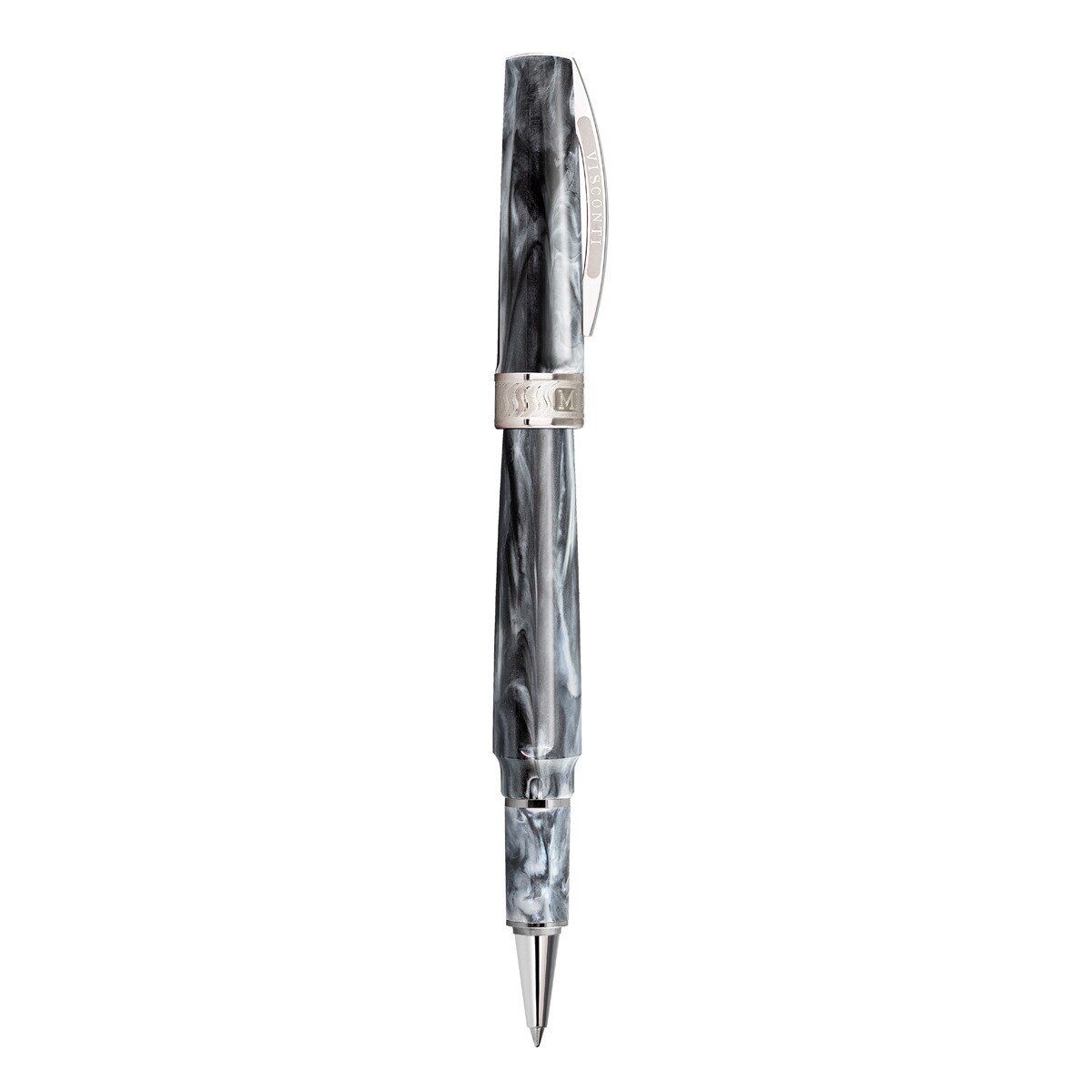 Caneta rollerball Mirage Horn Visconti Cinzento-1