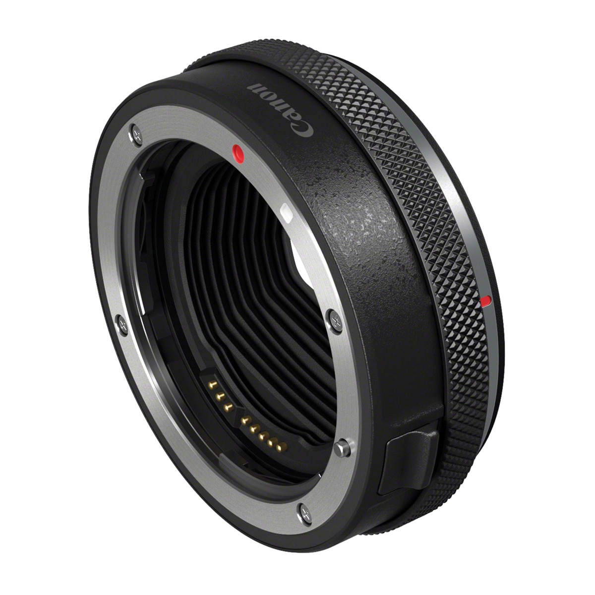 Adaptador de montagem Canon EF-EOS R com anel de controle para lentes EF/EF-S Preto-2