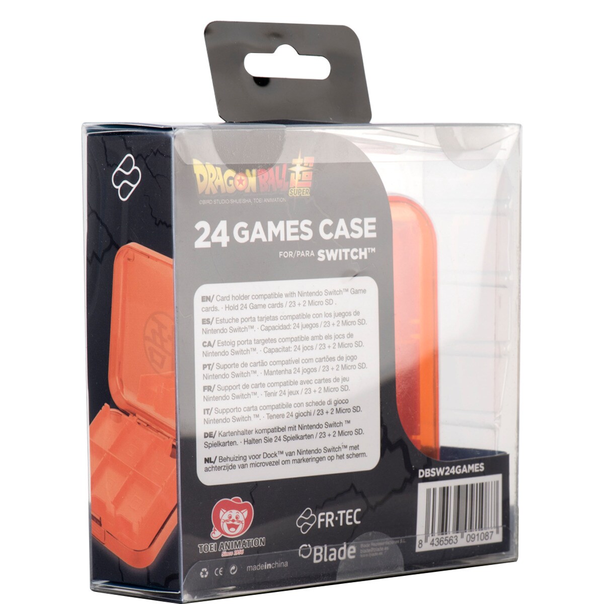 Caixa de Transporte Dragon Ball 24 Jogos Nintendo Switch 7