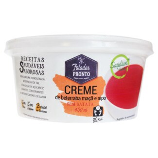 Paladar Pronto Creme de Beterraba, Maçã e Aipo sem Batata embalagem 400 g