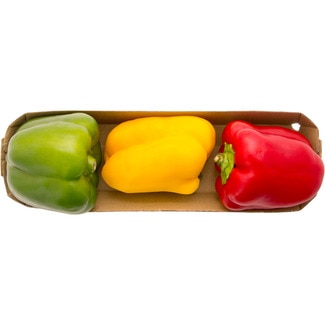 pimiento tricolor ecológico bandeja 400 g - Solo Bio