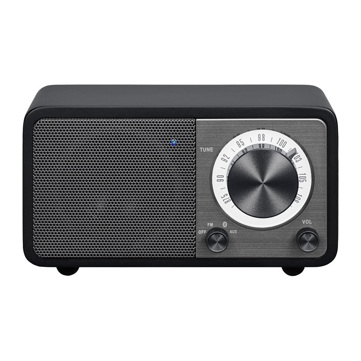 Radio Sangean SWR7 Negro FM Bluetooth y batería Negro mate-1