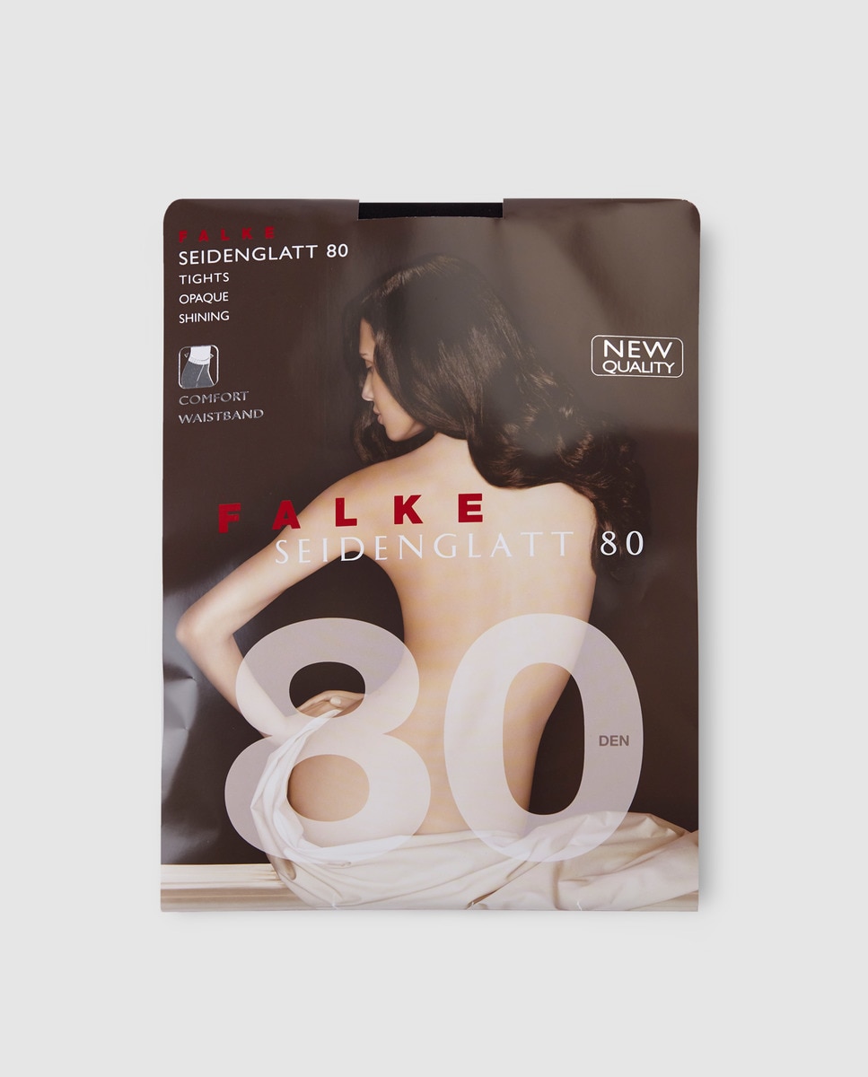 Collants Falke de 80 deniers opacos Preto-1