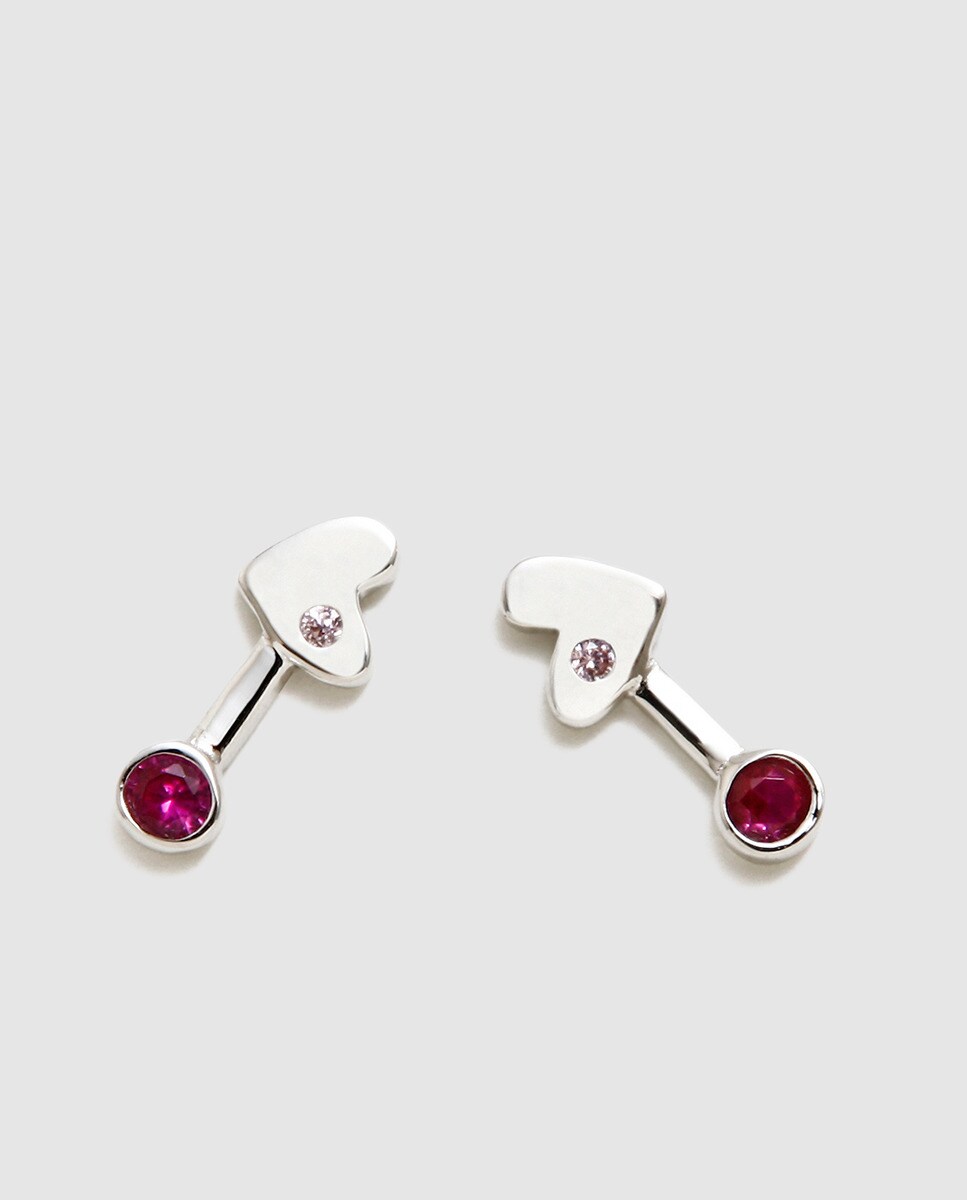 Agatha Ruiz De La Prada - Pendientes Ágatha Ruiz De La Prada Laura Corazón