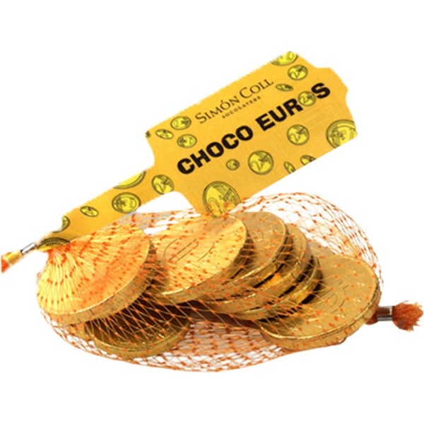 Choco Euros envase 50 g