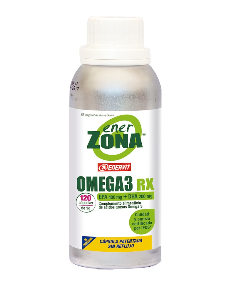 Aceite de Pescado 120 Caps 1g Omega 3 RX Enerzona 1