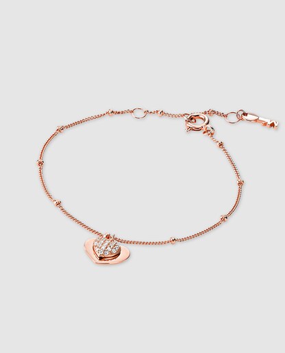 Imagem 0 de Pulseira Love de Prata - Rosa