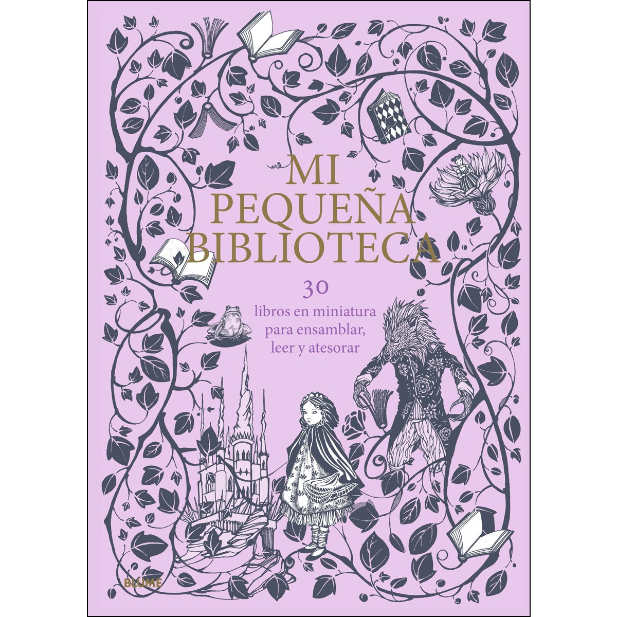 Imagem 0 de Mi pequeña biblioteca: 30 libros en miniatura para ensamblar, leer y atesorar(Tapa dura)