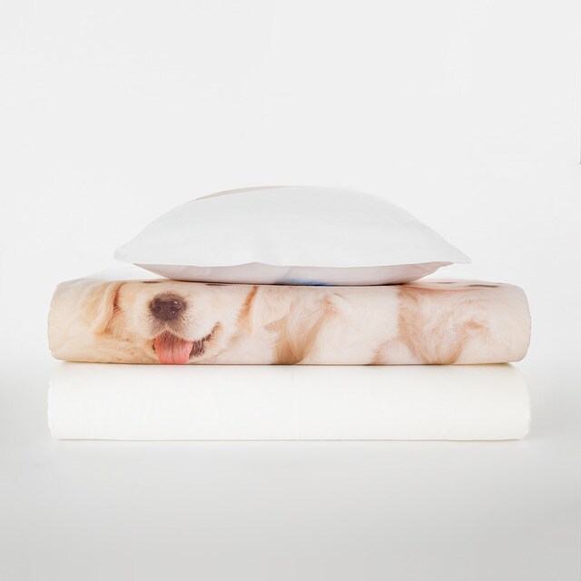 Juego de funda nórdica estampado fotográ