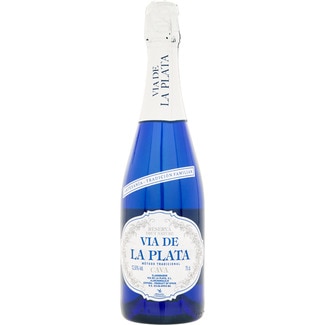 cava chardonnay coupage brut nature reserva de Extremadura botella 75 cl - Via De La Plata