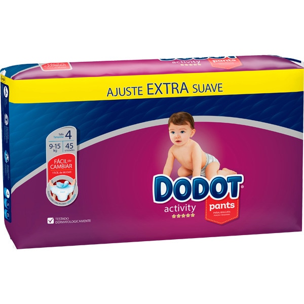 pañales dodot talla 4 hipercor