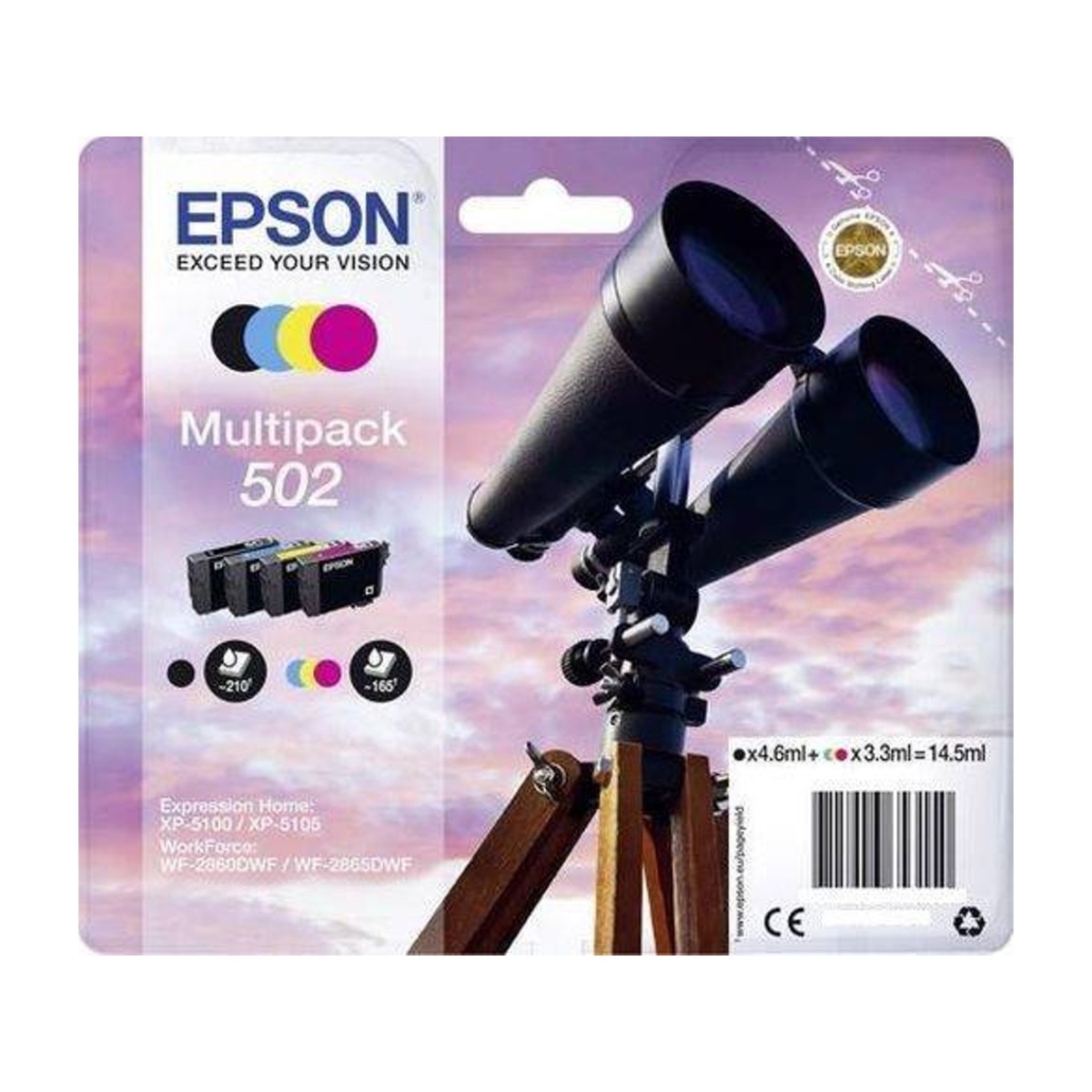 Imagem 0 de Pack 4 cores Epson 502