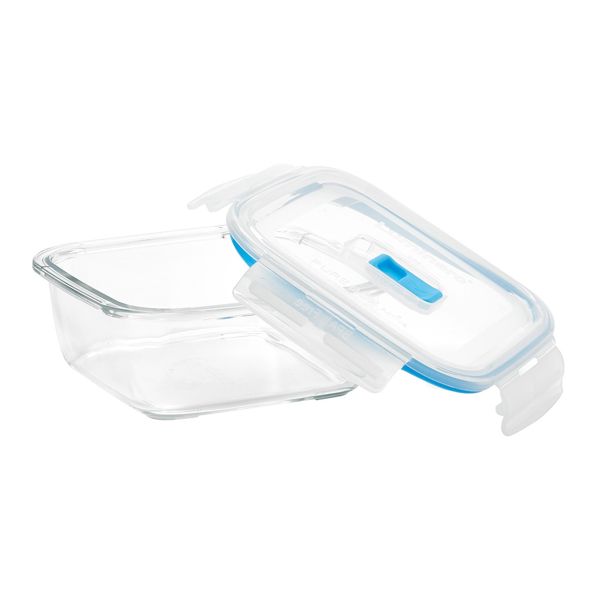 Hermético cuadrado Pure box Active Luminarc Cristal-2