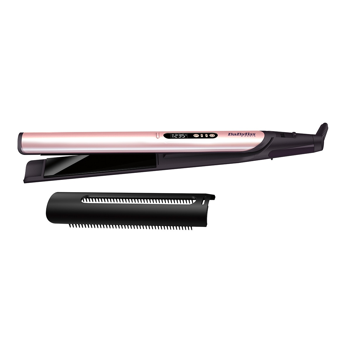 Plancha de pelo BaByliss Sensitive Pearl ST460E con revestimiento Deep Black  Ceramic · El Corte Inglés