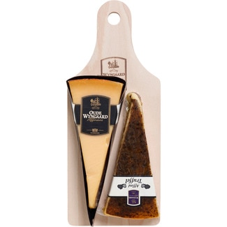 queso gouda con trufa y queso 12 meses de curación Holanda envase 300 g - Wyngaard