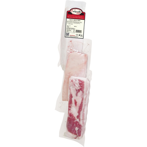 panceta fresca de cerdo ibérico en un trozo envasada al vacío envase 300 g