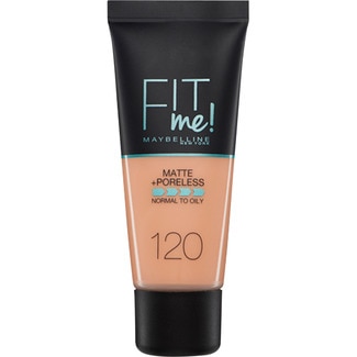 base de maquillaje Fit Me Matte Afina Poros 120 Classic Ivory - Maybelline
