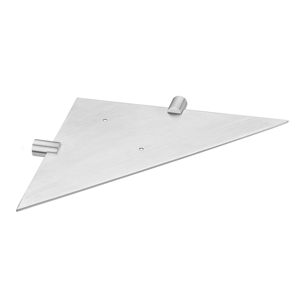 Estante rinconera de baño Logic Cosmic Acero mate-1