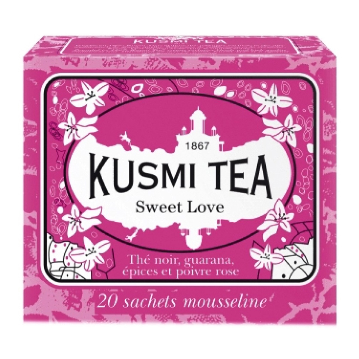 Té negro Sweet Love Kusmi Tea 20 bolsitas 1