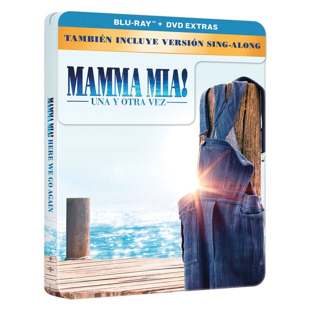 Mamma Mia Una Y Otra Vez Edición Metálica Blu Ray Dvd Universal El Corte Inglés
