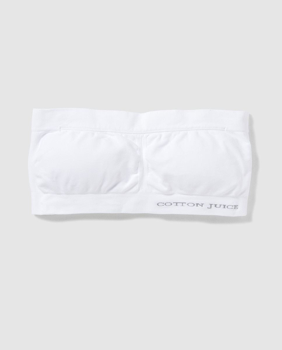 Bandeau com Foam sem Costuras Branco-1