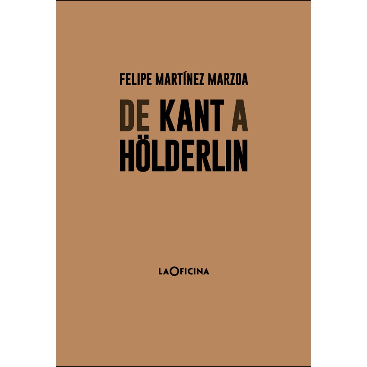 Imagem 0 de De Kant A Hölderlin