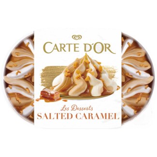 Carte D'or Gelado de Caramelo Salgado embalagem 900 ml