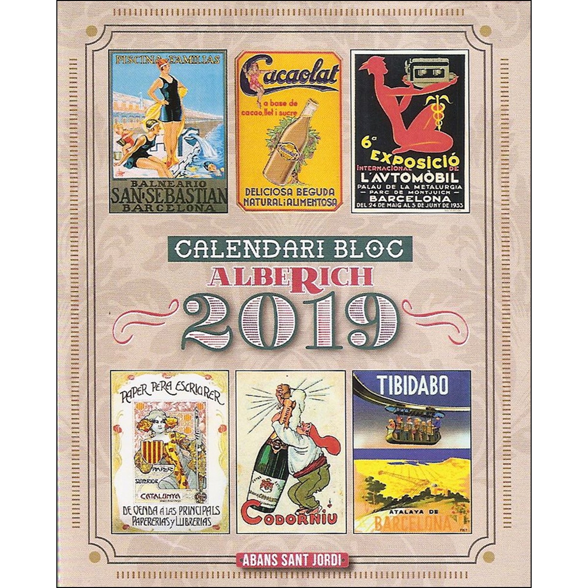 Calendari Bloc 2019. Alberich 1