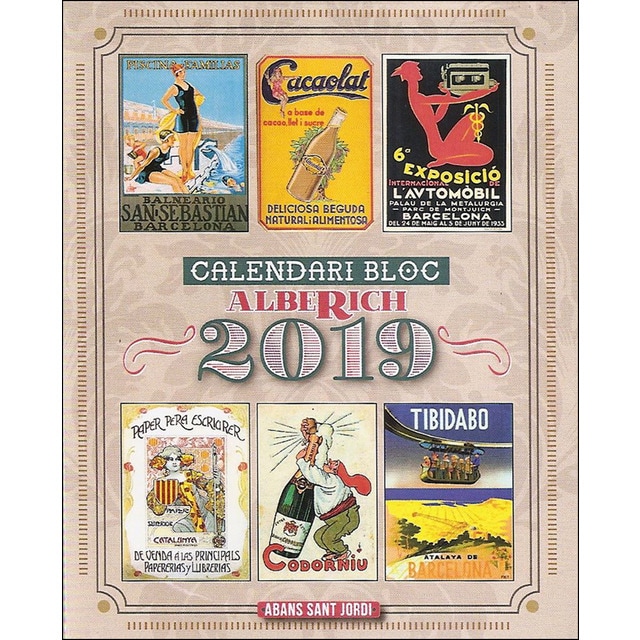 Imagem 0 de Calendari Bloc 2019. Alberich