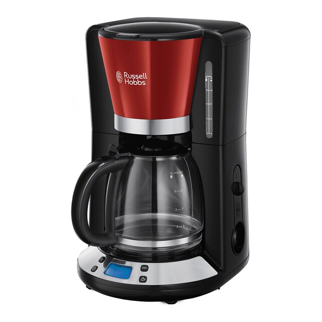 Imagen 0 de Cafetera de goteo Russell Hobbs Colours Plus Rojo con pantalla LCD