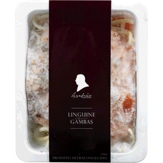 Linguine com Gambas embalagem 400 g - Açafrão