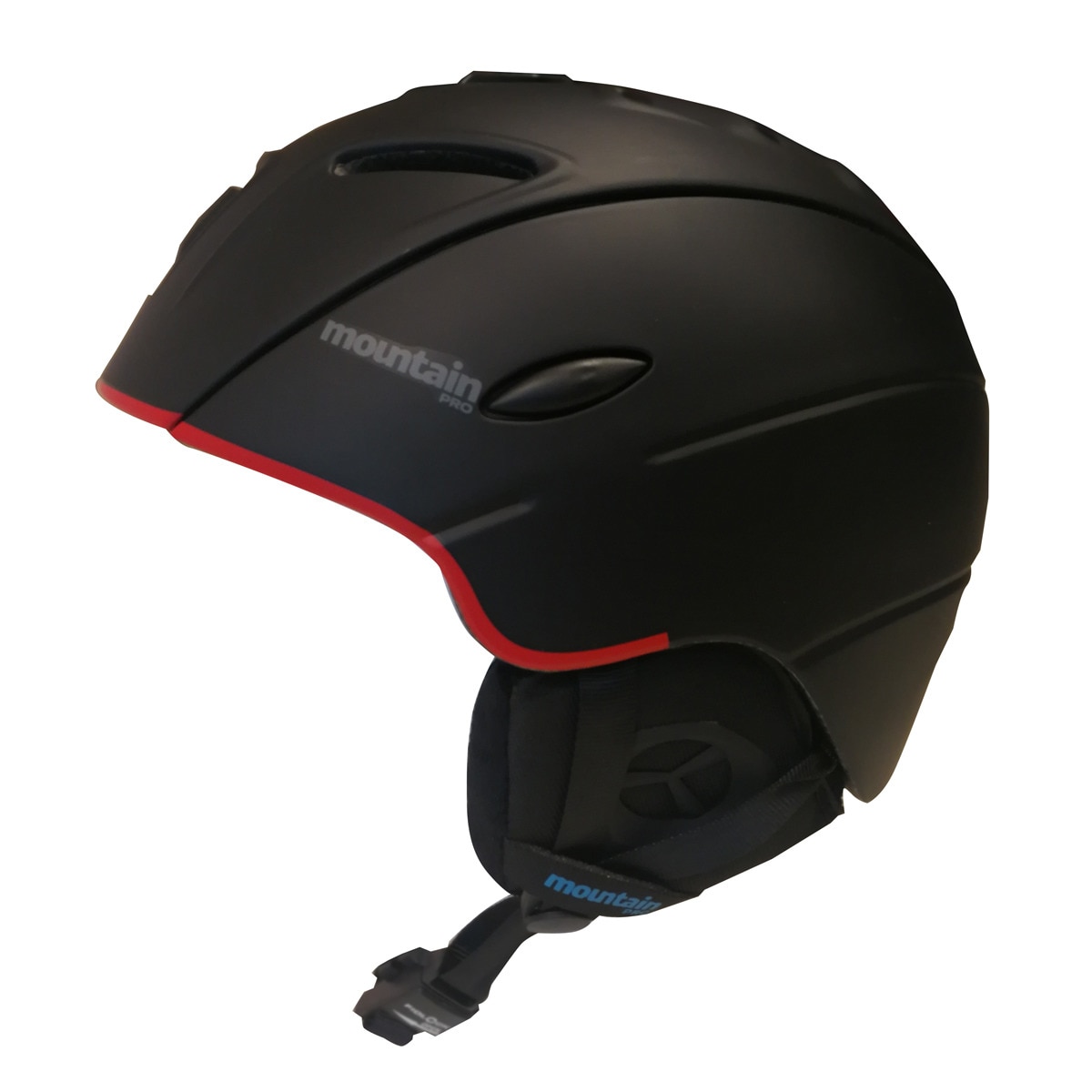 Capacete de Ski/Snowboard Mountain PRO Preto / Vermelho-1