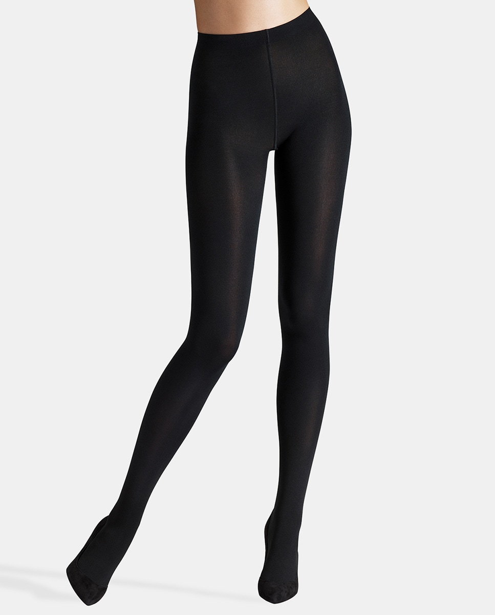 Collants Wolford de 80 deniers mate Preto-2