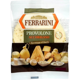queso italiano provolone de vaca con orégano pieza 180 g - Ferrarini