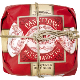 Panettone Amaretto embalagem 750 g - Chiostro