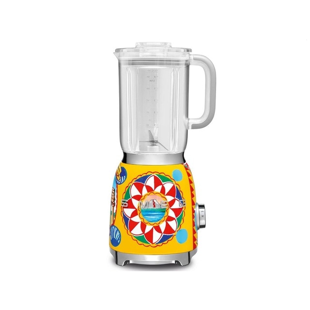 Imagem 0 de Liquidificador Smeg Anni 50 Dolce&Gabbana BLF01DGEU Sicily Is My Love de 800 W e Capacidade 1,5 Litros - Multicor