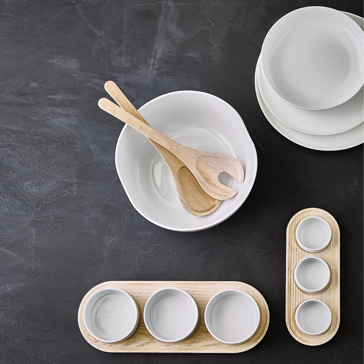 Plato de pan Larson Room - El Corte Inglés Blanco-4