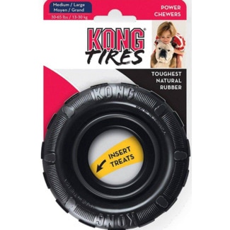Brinquedo para Cão Pneu M/L embalagem 1 unidade - Kong Tires