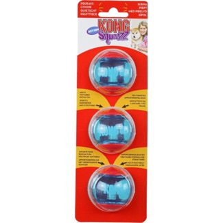 Brinquedo para Cão Action Médio embalagem 3 unidades - Kong Squeezz