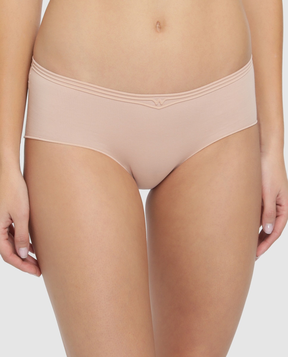 Culotte Wolford com Fitas de Silicone Rosa-1