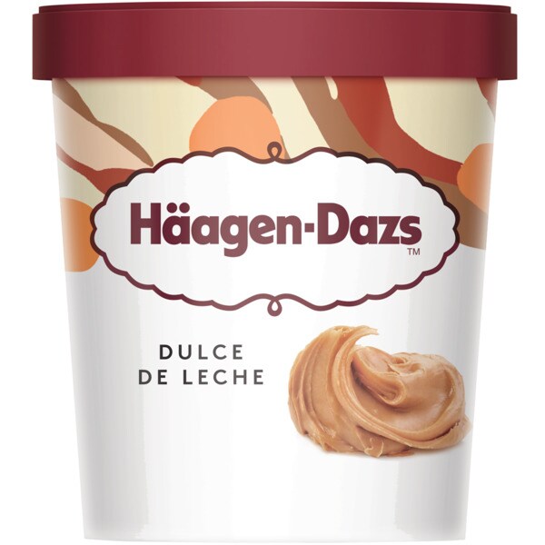 Haagen-Dazs Gelado de Doce de Leite embalagem 460 ml