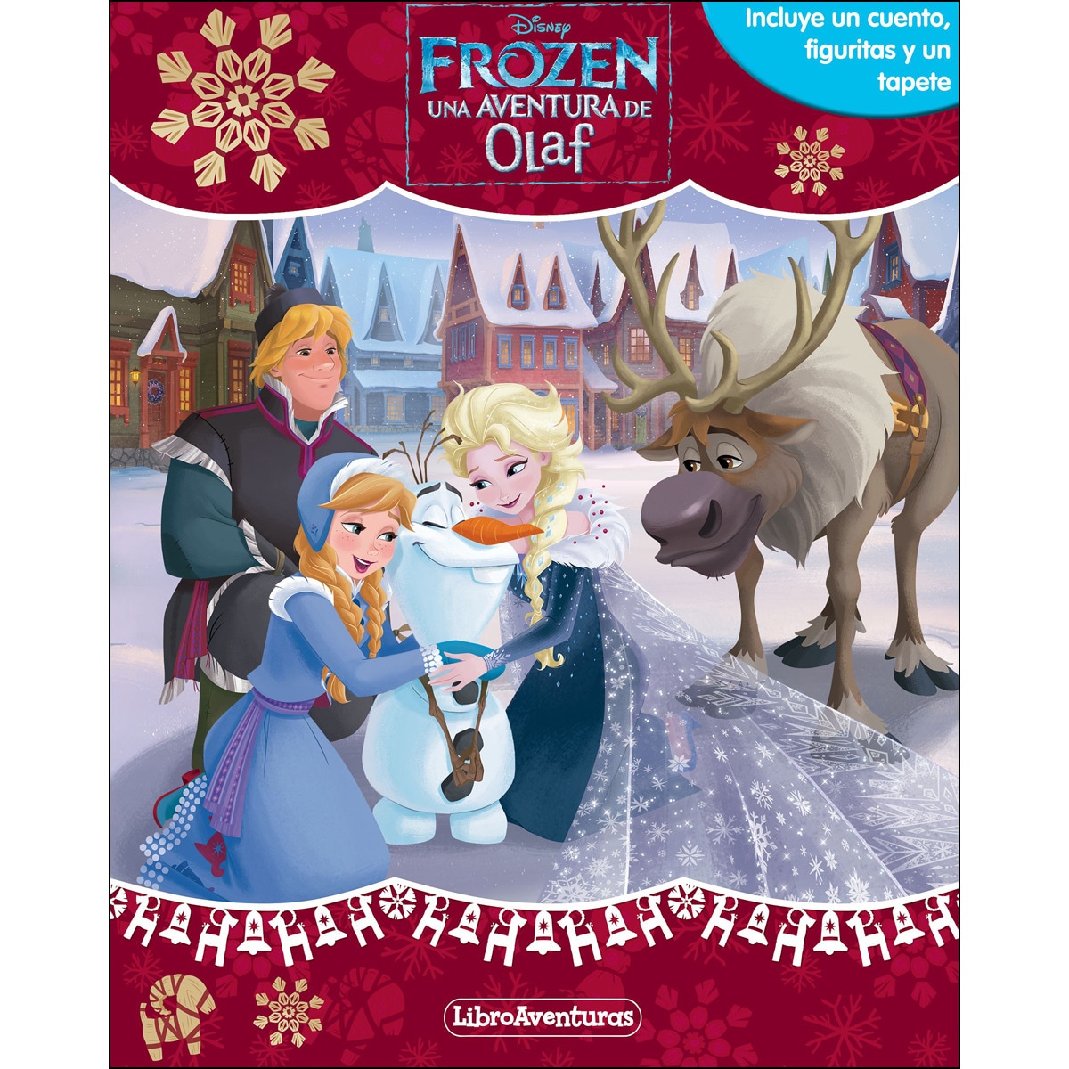 Frozen. Una aventura de Olaf. Libroaventuras: Incluye un cuento, figuritas y un tapete 1