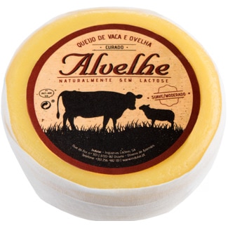 Queijo Amanteigado de Mistura Peso Aproximado por unidade 1,1 kg - Alvelhe