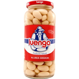 alubias granja frasco 400 g neto escurrido - Luengo
