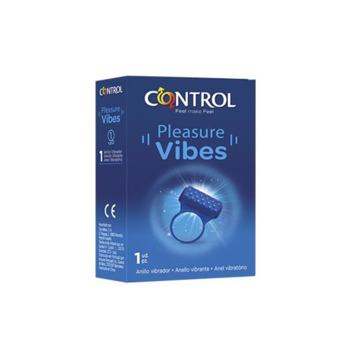 Anel Vibratório Pleasure Vibes Control 1