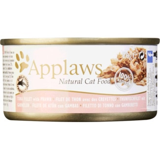 Comida Húmida para Gato de Filete de Atum com Gambas embalagem 70 g - Applaws