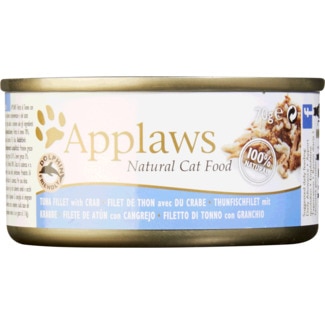 Comida Húmida para Gato de Atum com Caranguejo embalagem 70 g - Applaws
