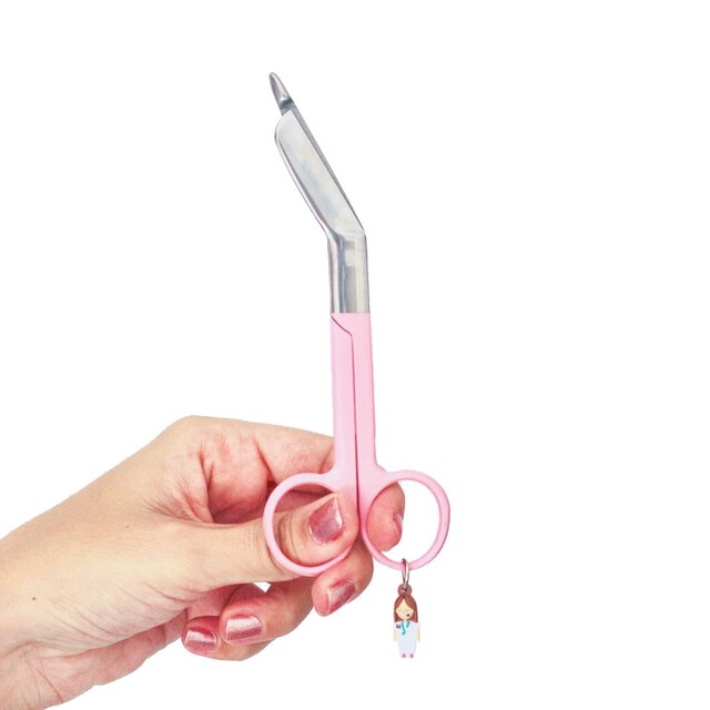 Imagen 0 de Tijeras Apuradas Enfermera en Apuros Rosa