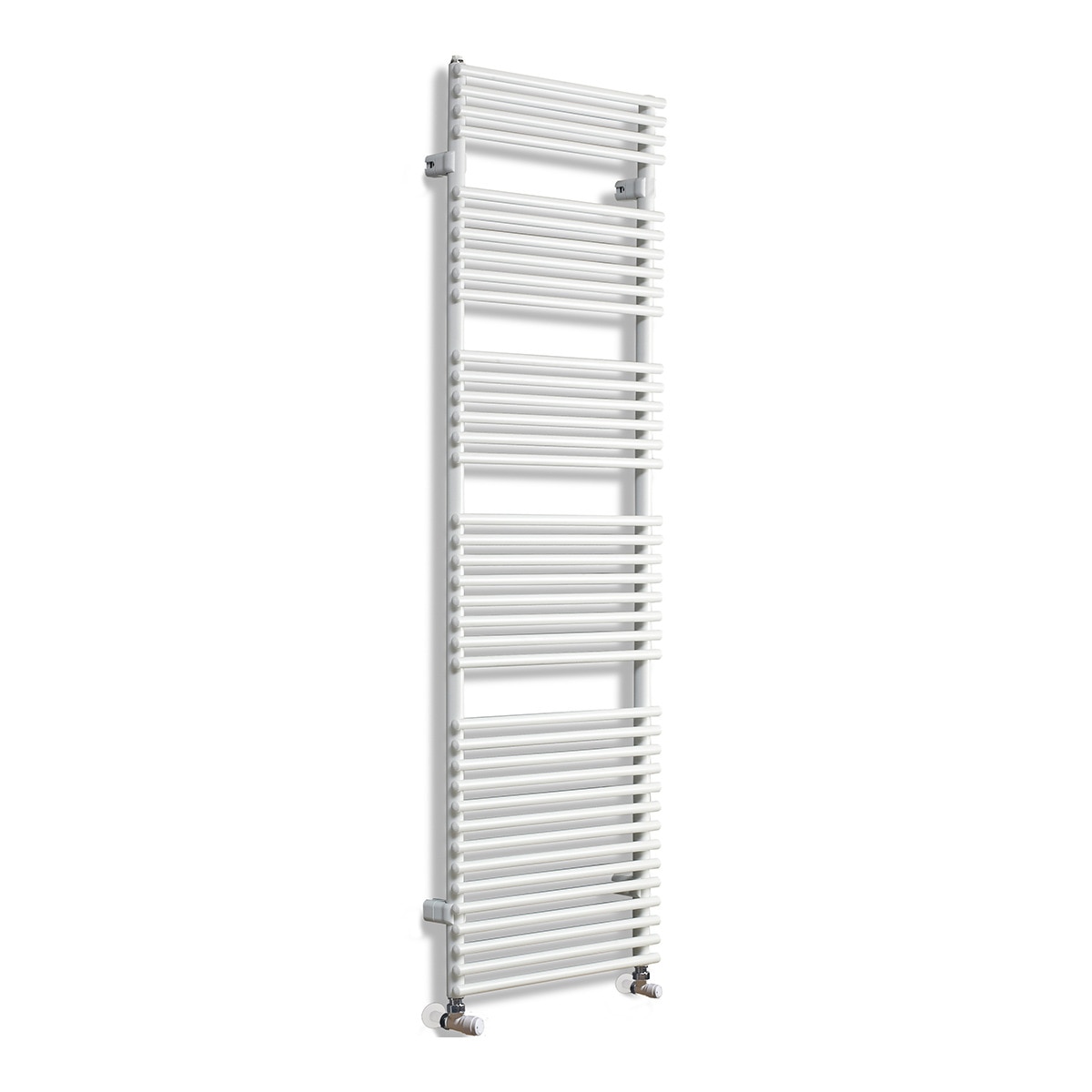 Toalheiro radiador com 3 espaços Flauto Branco-1